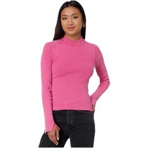 Free People Women's Pixie Tee Pink Rose T Shirts Size Large New